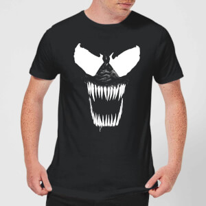 Camiseta Marvel Venom Dientes - Hombre - Negro