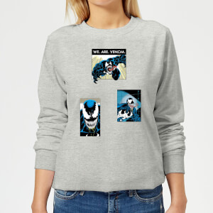 Venom Collage Women's Sweatshirt - Grey