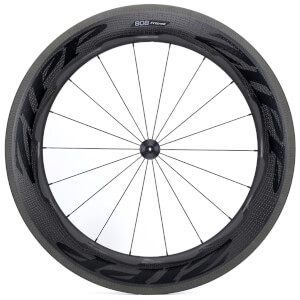 Zipp 808 Firecrest Carbon Clincher Wheelset 2019 - Black - Shimano/SRAM