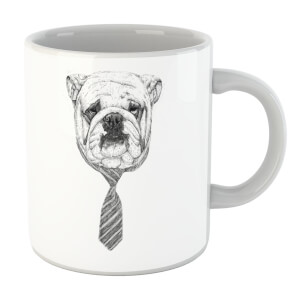 Balazs Solti Suited And Booted Bulldog Mug