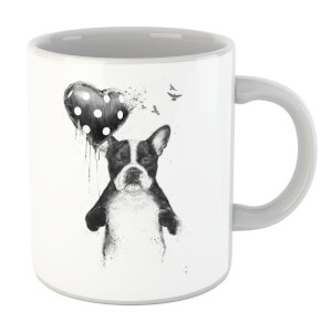 Balazs Solti Bulldog And Balloon Mug