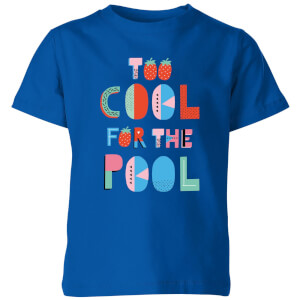 My Little Rascal Too Cool For The Pool Kids' T-Shirt - Royal Blue