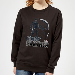Avengers Black Panther Women's Sweatshirt - Black