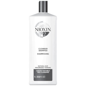 NIOXIN 3-part System 2 Cleanser Shampoo for Natural Hair with Progressed Thinning 1000ml
