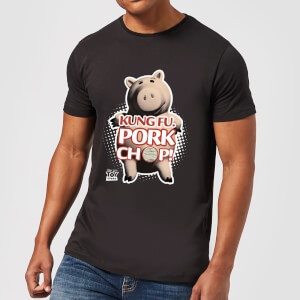 Toy Story Kung Fu Pork Chop Men's T-Shirt - Black