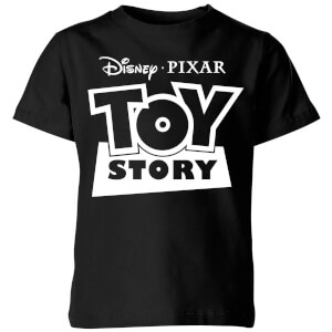 T-Shirt Enfant Contour du Logo Toy Story - Noir