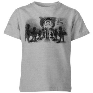 T-Shirt Enfant Bayonne le Méchant Toy Story - Gris