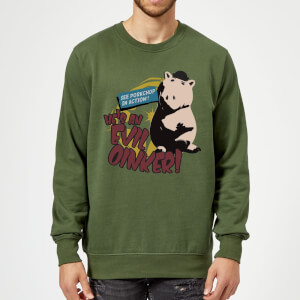 Toy Story Evil Oinker Sweatshirt - Forest Green