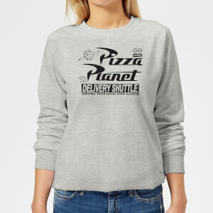 Toy Story Pizza Planet Logo Women's Sweatshirt - Grey