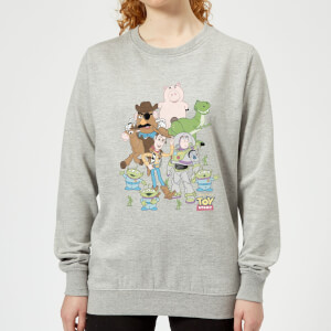 Toy Story Group Shot Women's Sweatshirt - Grey