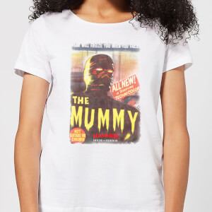 Hammer Horror The Mummy Women's T-Shirt - White