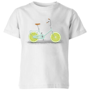 Florent Bodart Citrus Lime Kids' T-Shirt - White