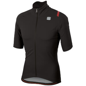 Sportful Fiandre Ultimate 2 Wind Stopper Jersey - Black