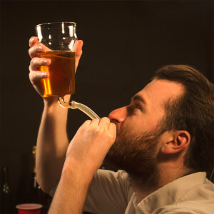 Pint Bong Beer Glass