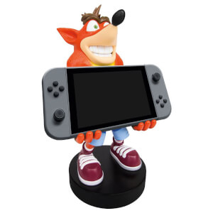 Crash Bandicoot Collectable XL 12 Inch Cable Guy Console Stand