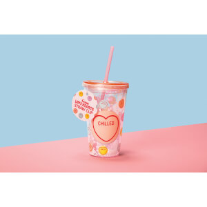 Swizzels Love Heart Straw Cup
