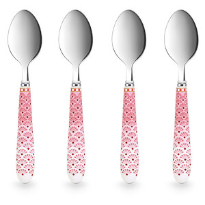 Pip Studio Floral Teaspoons - Pink (Set of 4)