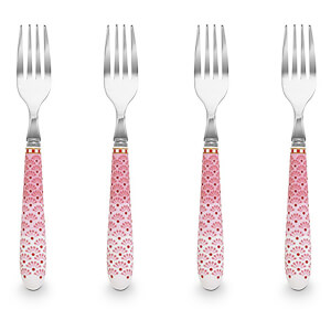 Pip Studio Cake Forks - Pink (Set of 4)