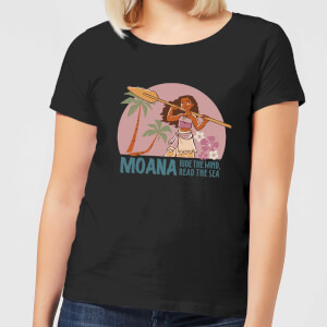 Moana Read The Sea Women's T-Shirt - Black