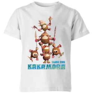 Moana Fear The Kakamora Kids' T-Shirt - White