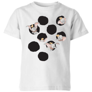 Dumbo Peekaboo Kids' T-Shirt - White