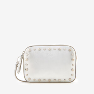 Tod's Women's Gommini Camera Bag - Silver