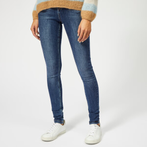 Gestuz Women's Emily High Waist Skinny Jeans - La Blue