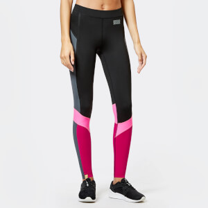 Monreal London Women's Energy Leggings - Black/Flash Pink