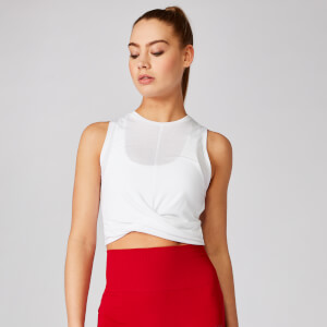 Energy Crop Top - White