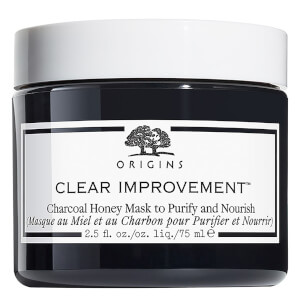 Origins Clear Improvement Charcoal Honey Mask to Purify and Nourish 75ml