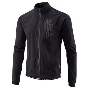 Morvelo Stealth Hydrologic Road Rain Jacket - Black