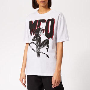 McQ Alexander McQueen Women's Boyfriend T-Shirt - Optic White