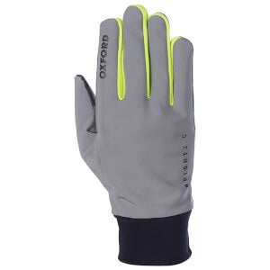 Oxford Bright Gloves 2.0 - Black/Reflective