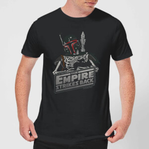 Star Wars Boba Fett Skeleton Men's T-Shirt - Black