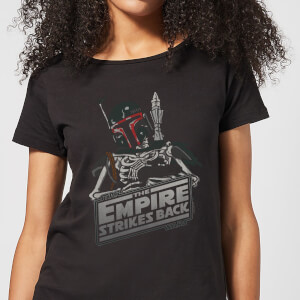Star Wars Boba Fett Skeleton Women's T-Shirt - Black