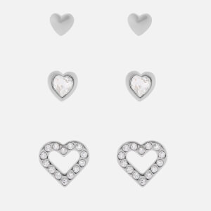 Ted Baker Women's Laaria Heart Trio Gift Set - Silver/Crystal