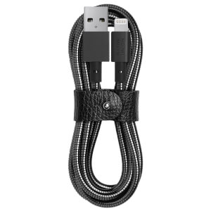 Native Union X Tom Dixon Coil Lightning Cable - Brushed Black - 1.2m