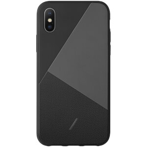 Native Union Clic Marquetry iPhone Xs Max Case - Black