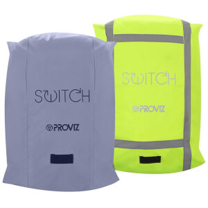 Proviz Switch Rucksack Cover - Silver/Yellow