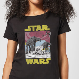 T-Shirt Femme ATAT Star Wars - Noir