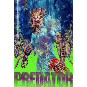 Predator 16"x 24" Fine Art Giclee Print by Chris Christodoulou - Zavvi Exclusive Timed Edition