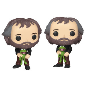 Jim Henson mit Kermit Pop! Vinyl Figur