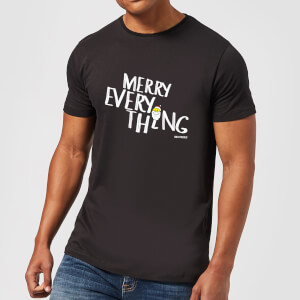 Smiley World Merry Everything Men's T-Shirt - Black