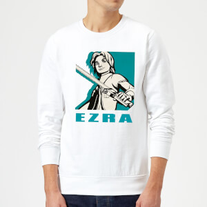 Sweat Homme Ezra Star Wars Rebels - Blanc