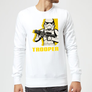 Sweat Homme Trooper Star Wars Rebels - Blanc