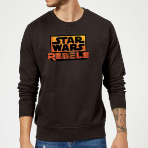 Sweat Homme Logo Star Wars Rebels - Noir