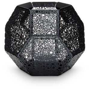 Tom Dixon Etch Tea Light Holder - Black Dot