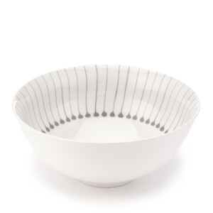 Nkuku Iba Ceramic Bowl - Grey
