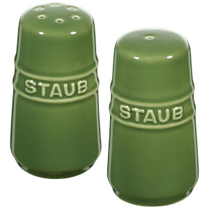 Staub Ceramic Round Salt and Pepper Shaker - Basil