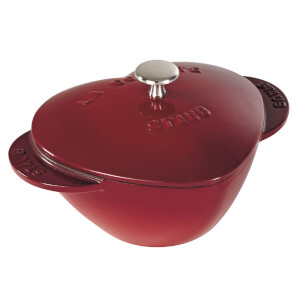 Staub Cocotte Heart - Cherry - 20cm